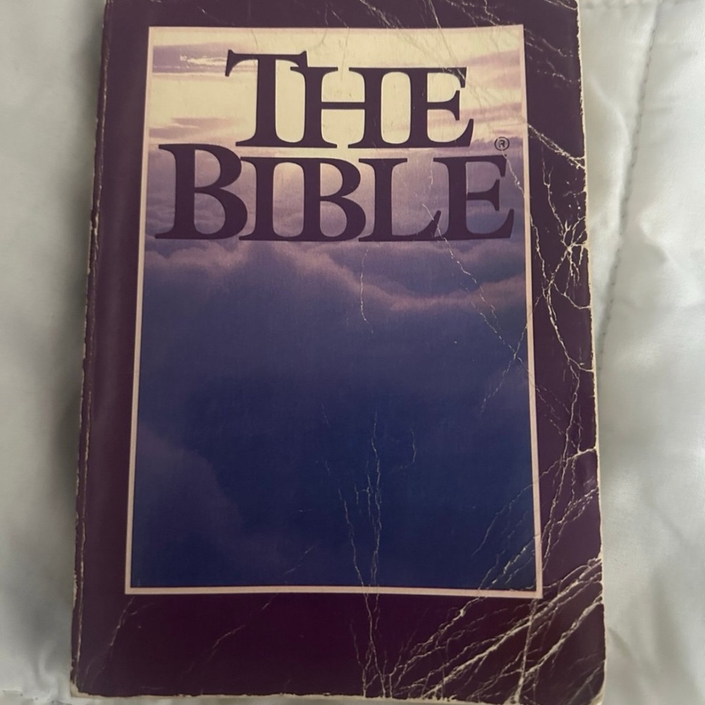 Purple and Blue Bible